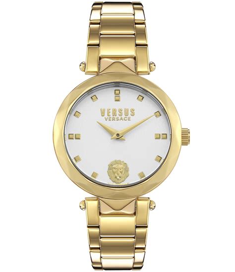 Versus by Versace Women's Covent Garden Analog Gold 